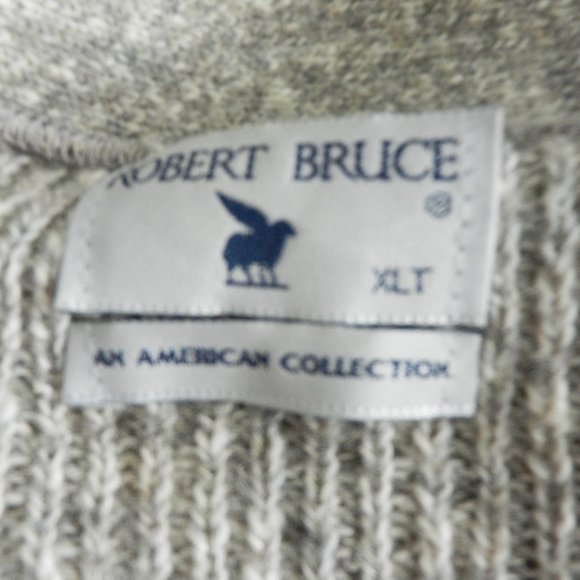 Men's Sweater Vest by Robert Bruce in a size XTL, Lt Grey, Very Good Condition - Picture 2 of 5